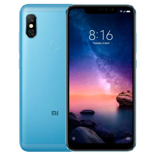 Xiaomi Redmi Note 6 Pro 3 GB/ 32 GB/ Dual SIM/ Blue photo 1 Xiaomi Redmi Note 6 Pro 3 GB/ 32 GB/ Dual SIM/ Blue photo 1