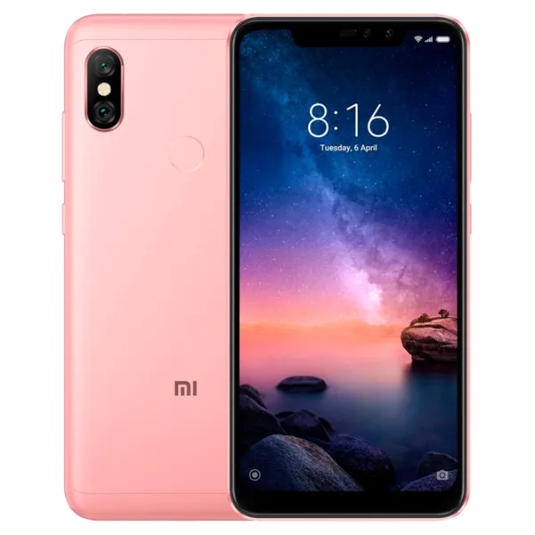 Xiaomi Redmi Note 6 Pro 4 GB/ 64 GB/ Dual SIM/ Gold Rose photo 1 Xiaomi Redmi Note 6 Pro 4 GB/ 64 GB/ Dual SIM/ Gold Rose photo 1