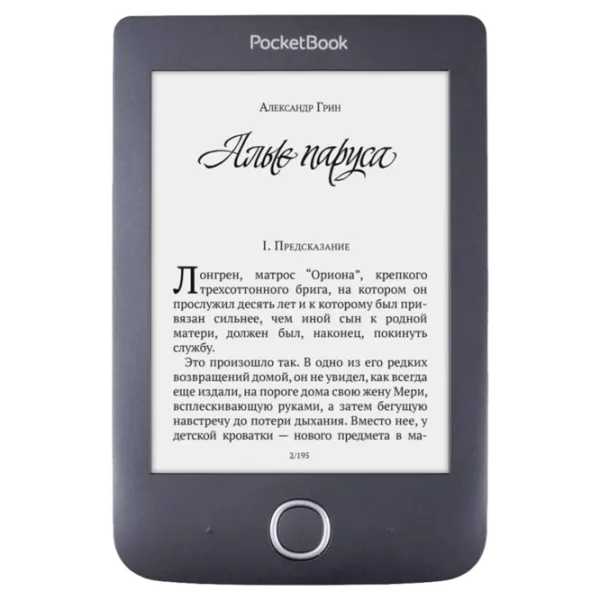 eReaders Pocketbook Basic 3 6"/ E-Ink Carta/ 8 GB/ Black photo 1