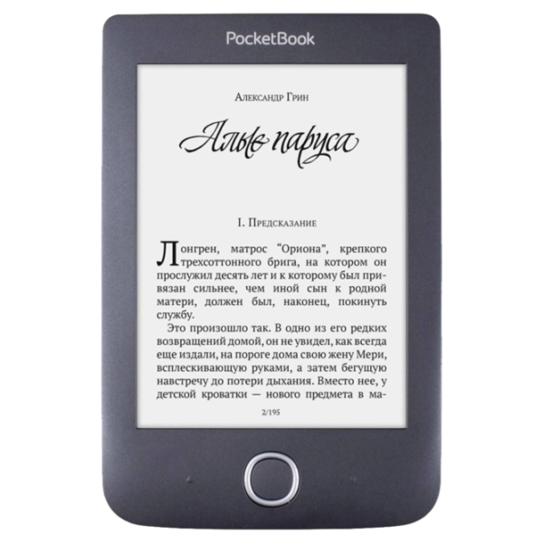 eReaders Pocketbook Basic 3 6"/ E-Ink Carta/ 8 GB/ Black photo 1