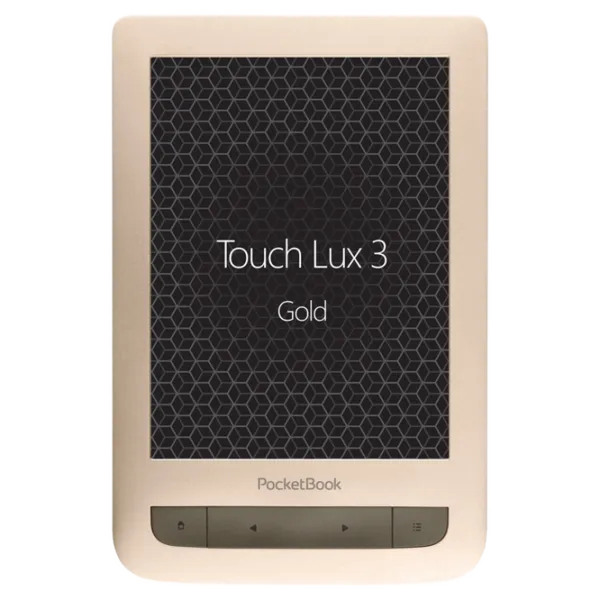 eReaders Pocketbook Touch Lux 3 6"/ E-Ink Carta/ 8 GB/ Gold photo 1