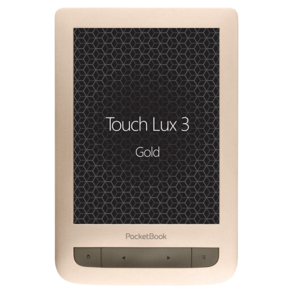 eReaders Pocketbook Touch Lux 3 6"/ E-Ink Carta/ 8 GB/ Gold photo 1