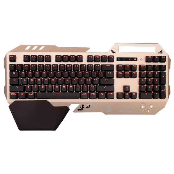 Клавиатура A4Tech Bloody B860 Проводная/ Золотой photo 1 Клавиатура A4Tech Bloody B860 Проводная/ Золотой photo 1