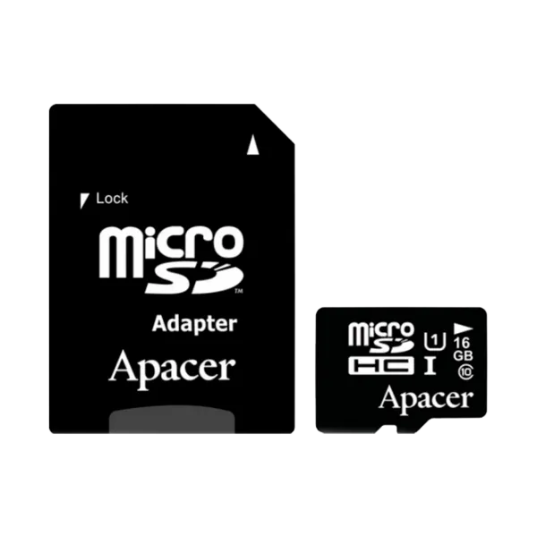 Карта памяти Apacer MicroSD Card 16 ГБ MicroSD Card/ UHS-I (300X) photo 1