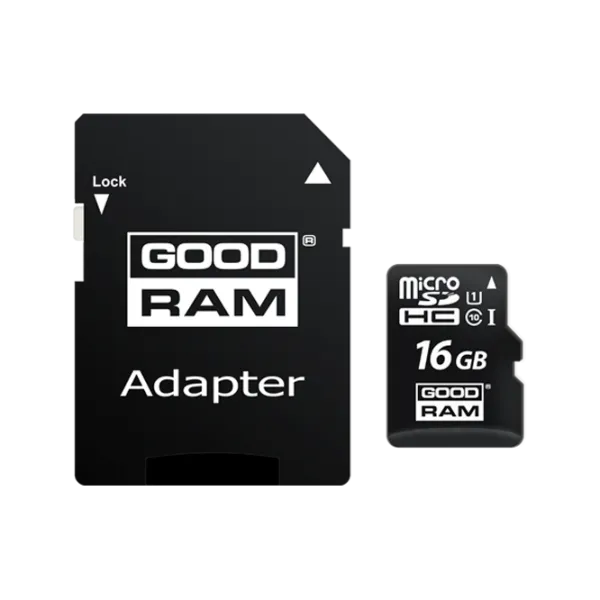 Memory Card GoodRAM MicroSD Card 16 ГБ MicroSD Card/ Class10 photo 1