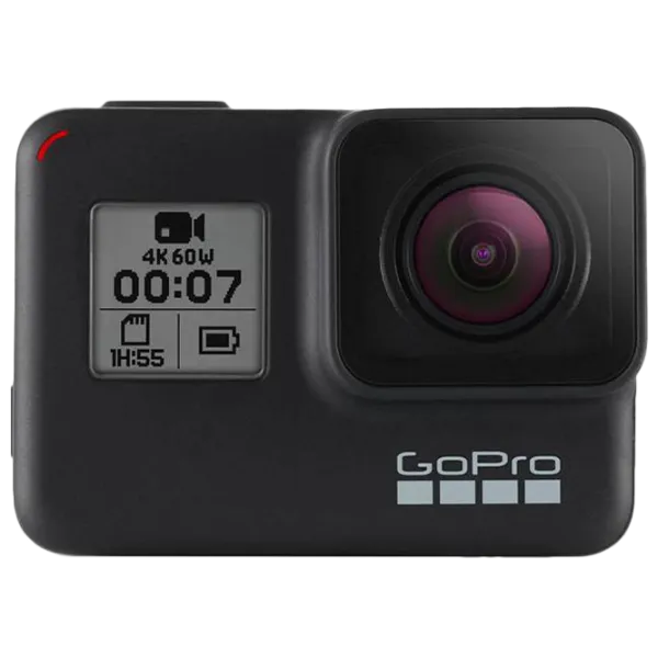 Cameră action GoPro Hero 7 12 MP / 1220 mAh / Black photo 1