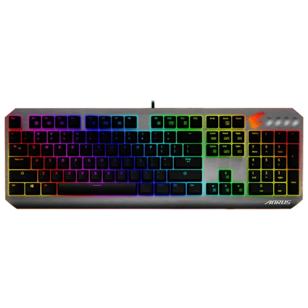 Клавиатура Gigabyte AORUS Проводная/ Серебристый photo 1