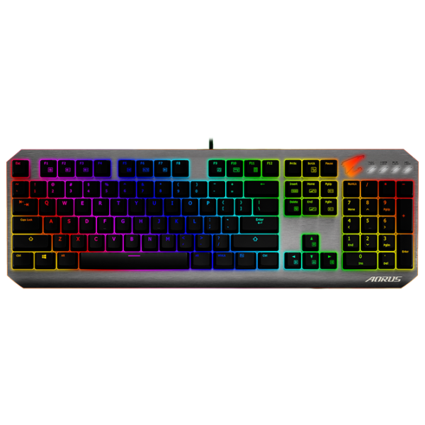 Клавиатура Gigabyte AORUS Проводная/ Серебристый photo 1