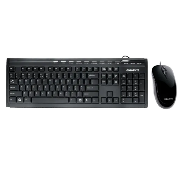 Клавиатура и Мышь Gigabyte KM6150 Проводная/ Черный photo 1