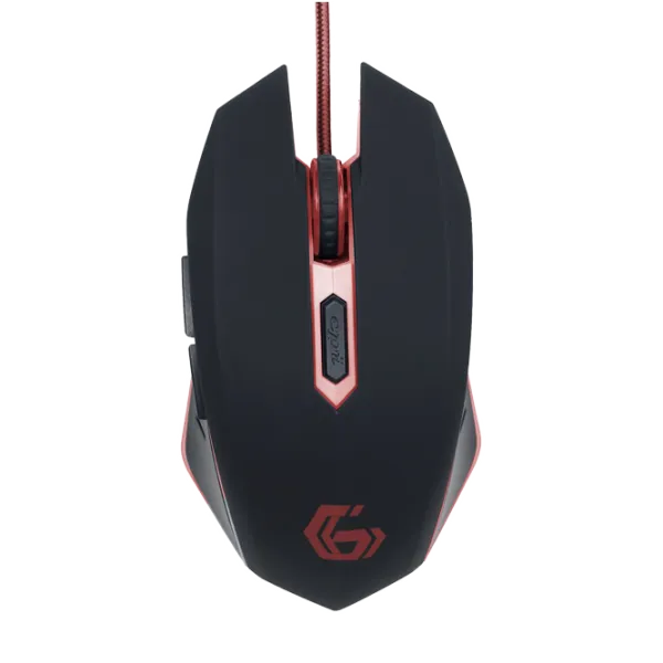 Mouse Gembird MUSG-001-R USB/ Black photo 1