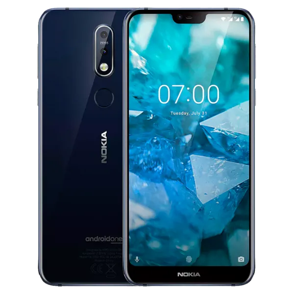 Nokia 7.1 4 ГБ/ 64 ГБ/ Dual SIM/ Синий photo 1