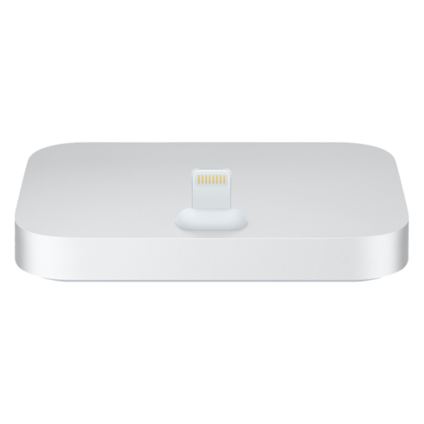 Încărcător GSM Apple iPhone Lightning Dock Cu fir/ Silver photo 1 Încărcător GSM Apple iPhone Lightning Dock Cu fir/ Silver photo 1