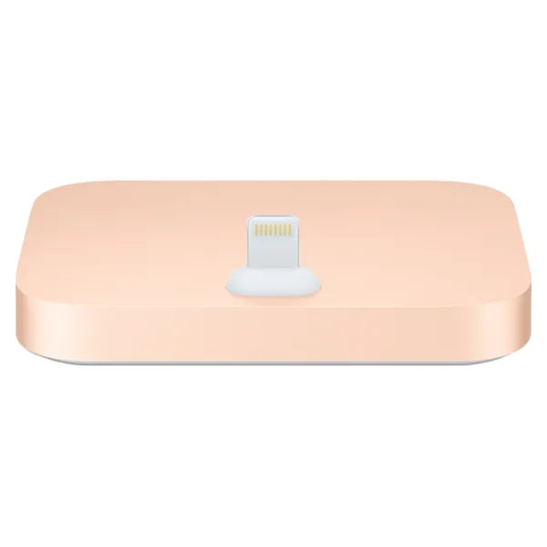 Încărcător GSM Apple iPhone Lightning Dock Cu fir/ Gold photo 1 Încărcător GSM Apple iPhone Lightning Dock Cu fir/ Gold photo 1