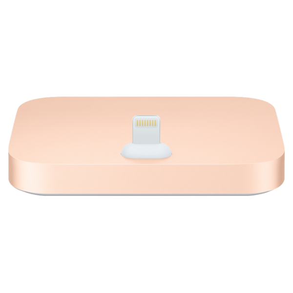 Încărcător GSM Apple iPhone Lightning Dock Cu fir/ Gold photo 1 Încărcător GSM Apple iPhone Lightning Dock Cu fir/ Gold photo 1