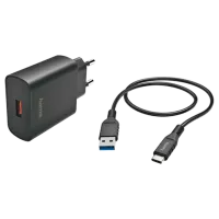 Încărcător de rețea Hama 178393 3 A/ Black