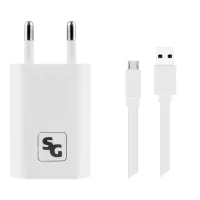 Сетевое зарядное устройство Screen Geeks Белый