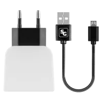 Сетевое зарядное устройство Screen Geeks Черный