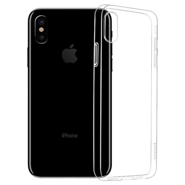 Чехол для смартфона Apple iPhone XR Hoco/ Back/ TPU/ Прозрачный Белый photo 1