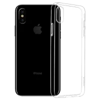 Husă pentru smartphone Apple iPhone XS Max Hoco/ Back/ TPU/ Transparent White