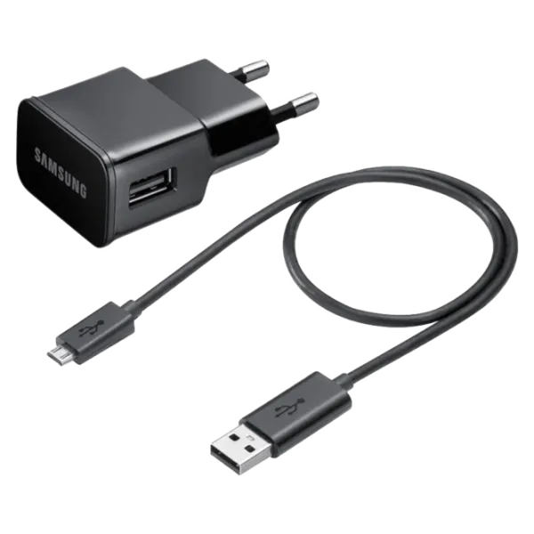 Зарядное устройство Samsung EP-TA50EWE Проводной/ 2A/ Черный photo 1 Зарядное устройство Samsung EP-TA50EWE Проводной/ 2A/ Черный photo 1