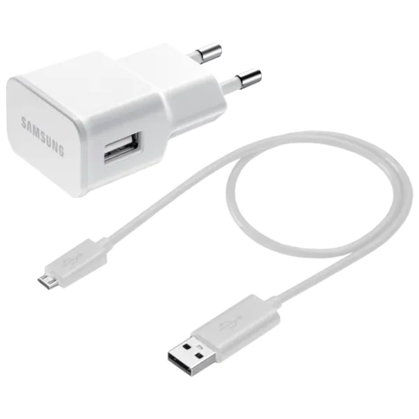 Încărcător de rețea Samsung ETA-U90EWE microUSB 2 A/ White photo 1