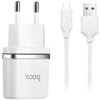 Сетевой адаптер Hoco C11 1 А/ Черный