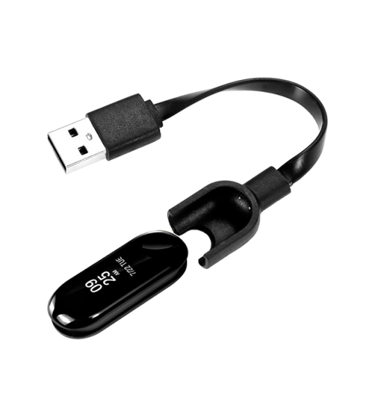 Mi Band 3 Charger Xiaomi Black 19.8 mm/ Черный photo 1 Mi Band 3 Charger Xiaomi Black 19.8 mm/ Черный photo 1