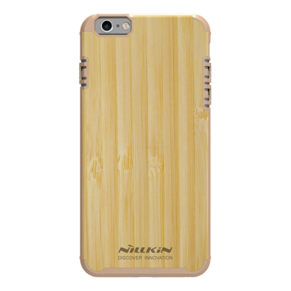 Husa Apple iPhone 6/6S Plus Nillkin Back/ Bamboo/ Gold photo 1