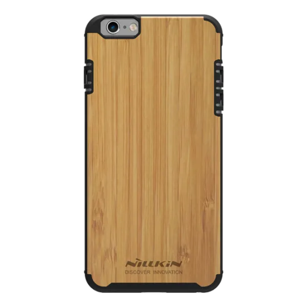 Husa Apple iPhone 6/6S Nillkin Back/ Bamboo/ Black photo 1