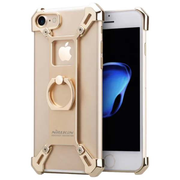 Husă pentru smartphone Apple iPhone 7/ 8/ SE2 Nillkin/ Back/ Metal/ Gold photo 1