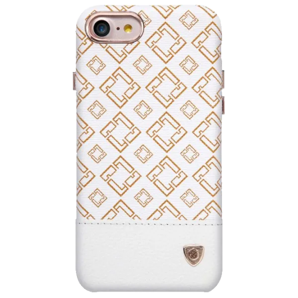 Чехол для смартфона Apple iPhone 7/ 8/ SE2 Nillkin/ Back/ PC/ Золотой Белый photo 1