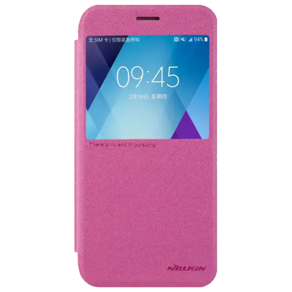 Чехол для смартфона Samsung Galaxy A5 (2017) Nillkin/ Flip Cover/ Кожа/ Красный photo 1