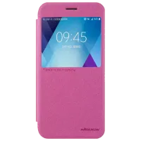 Чехол для смартфона Samsung Galaxy A5 (2017) Nillkin/ Flip Cover/ Кожа/ Красный