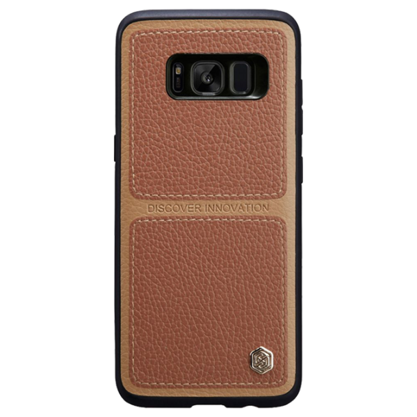 Чехол для смартфона Samsung Galaxy S8 Plus Nillkin/ Back/ TPU/ PC/ Черный Коричневый photo 1