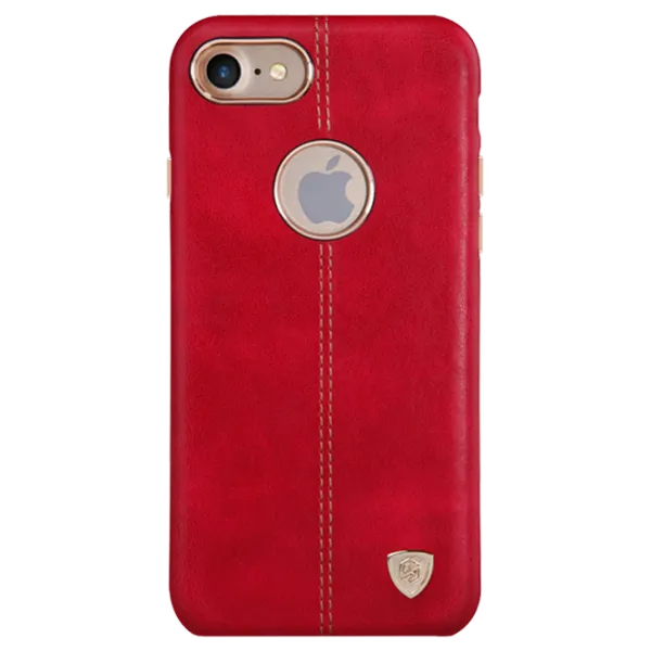 Чехол для смартфона Apple iPhone 7/ 8/ SE2 Nillkin/ Back/ PC/ PU/ Кожа/ Красный photo 1