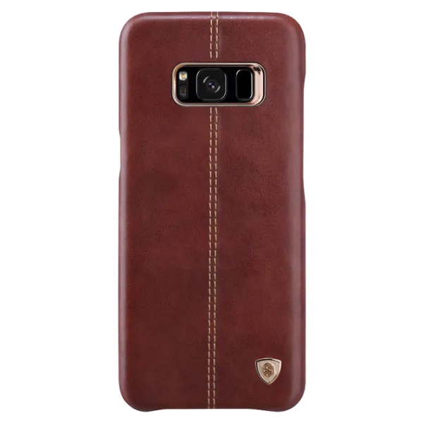 Husa Samsung Galaxy S8 Plus Nillkin Back/ PC/PU Leather/ Brown photo 1