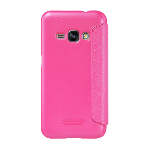 Husa Samsung Galaxy J1 Nillkin Flip Cover/ Leather/ Red photo 1