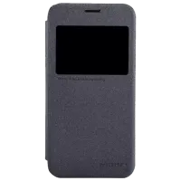 Husă pentru smartphone Samsung Galaxy S5 Mini Nillkin/ Flip Cover/ Piele/ Black