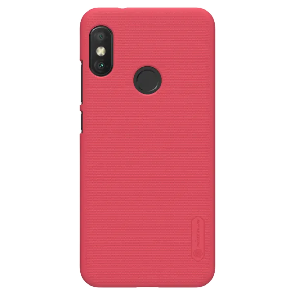 Husă pentru smartphone Xiaomi Mi A2 Lite Nillkin/ Back/ PC/ Red photo 1 Husă pentru smartphone Xiaomi Mi A2 Lite Nillkin/ Back/ PC/ Red photo 1