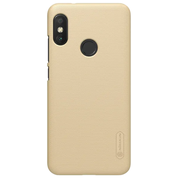 Husă pentru smartphone Xiaomi Mi A2 Lite Nillkin/ Back/ PC/ Gold photo 1 Husă pentru smartphone Xiaomi Mi A2 Lite Nillkin/ Back/ PC/ Gold photo 1