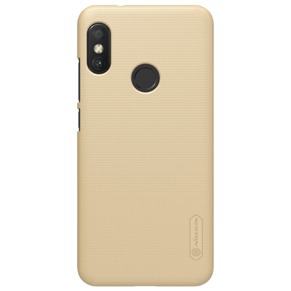 Husă pentru smartphone Xiaomi Mi A2 Lite Nillkin/ Back/ PC/ Gold photo 1 Husă pentru smartphone Xiaomi Mi A2 Lite Nillkin/ Back/ PC/ Gold photo 1