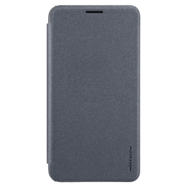 Husa Samsung Galaxy J4 Nillkin Flip Cover/ Leather/ Black photo 1