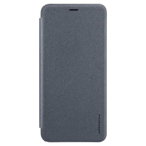 Husă pentru smartphone Samsung Galaxy J6 (2018) Nillkin/ Flip Cover/ Piele ecologică/ Black photo 1