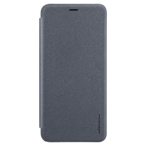 Husă pentru smartphone Samsung Galaxy J6 (2018) Nillkin/ Flip Cover/ Piele ecologică/ Black photo 1