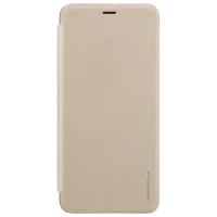 Чехол для смартфона Samsung Galaxy J6 (2018) Nillkin/ Flip Cover/ Экокожа/ Золотой