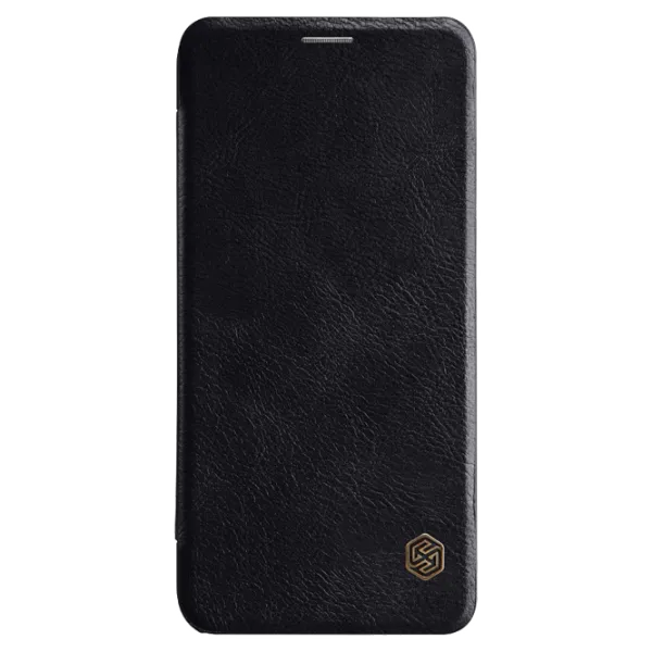 Husa Samsung Galaxy A6 (2018) Nillkin Flip Cover/ Leather/ Black photo 1