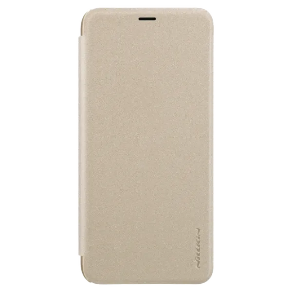 Husa Samsung Galaxy A6 Plus (2018) Nillkin Flip Cover/ Leather/ Red photo 1