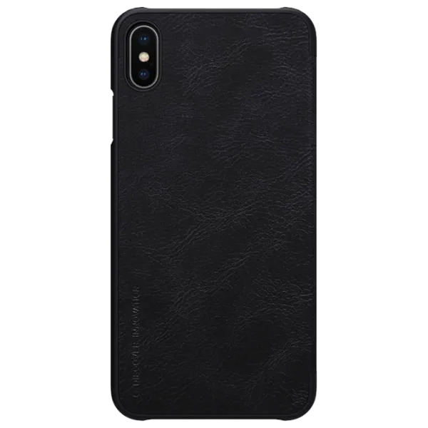 Husă pentru smartphone Apple iPhone XS Max Nillkin/ Book Cover/ Piele/ Black photo 1