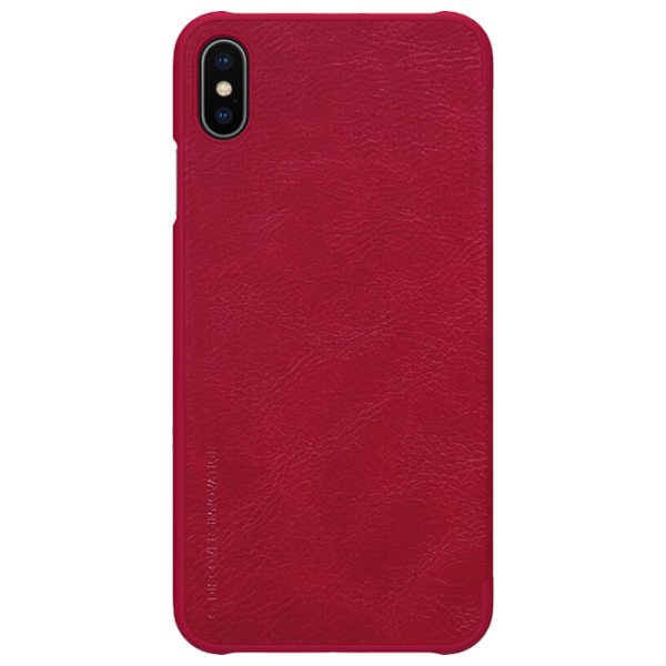 Чехол для смартфона Apple iPhone XS Max Nillkin/ Чехол книжка/ Кожа/ Красный photo 1