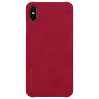 Husă pentru smartphone Apple iPhone XS Max Nillkin/ Book Cover/ Piele/ Red